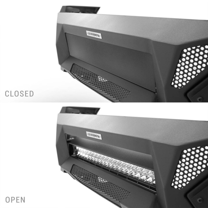 Mocowanie listwy LED elektrycznie chowane do zderzaka Go Rhino Element