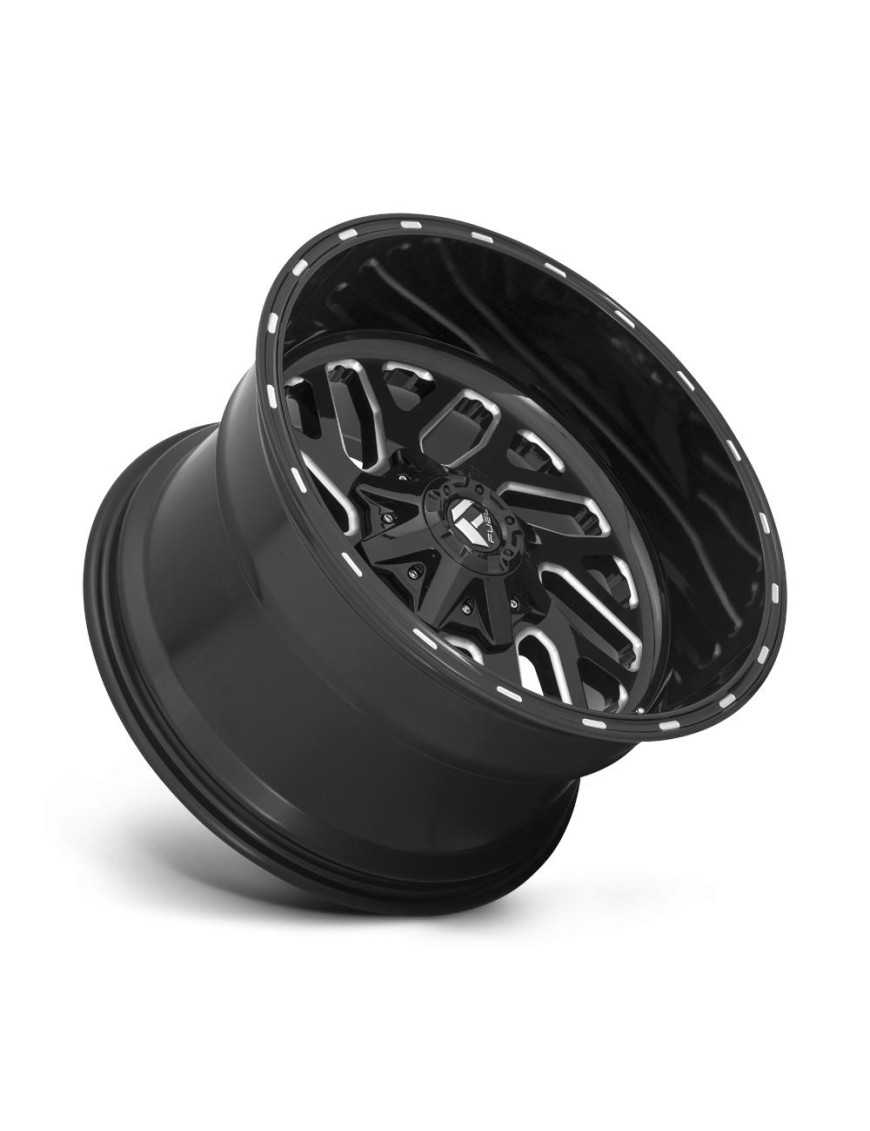 Felga aluminiowa D581 Triton Gloss Black Milled Fuel Felga aluminiowa D581 Triton Gloss Black Milled Fuel