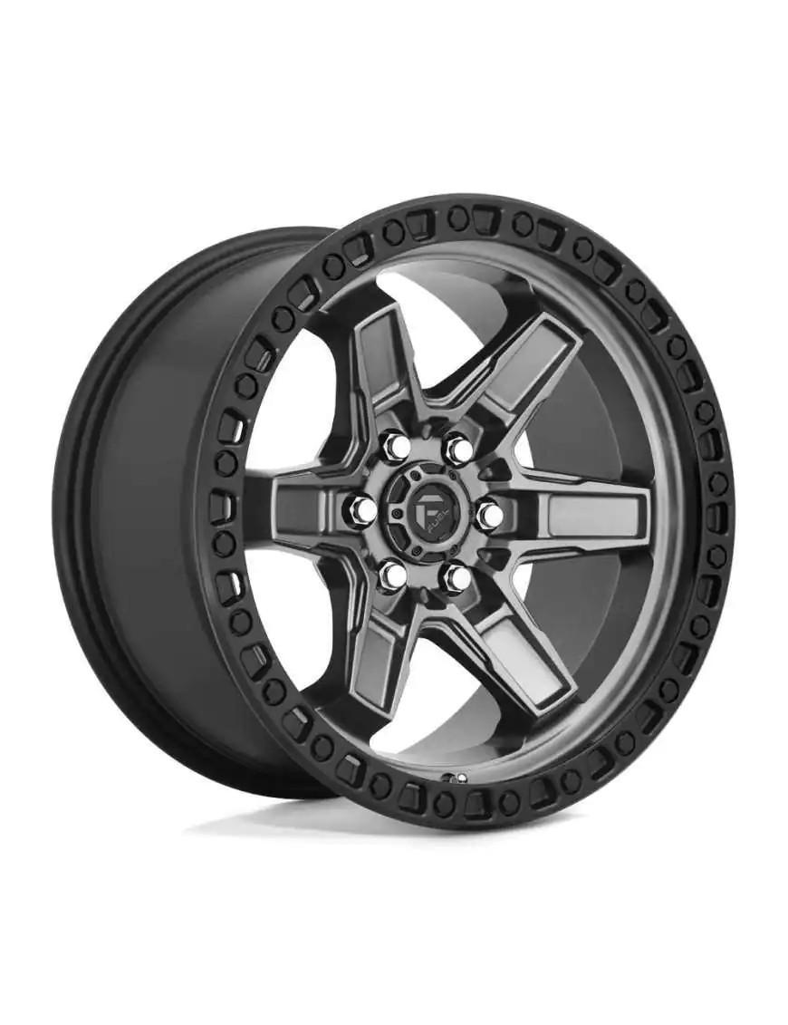 Felga aluminiowa D698 Kicker Matte GUN Metal Black Bead Ring Fuel Felga aluminiowa D698 Kicker Matte GUN Metal Black Bead Ring Fuel