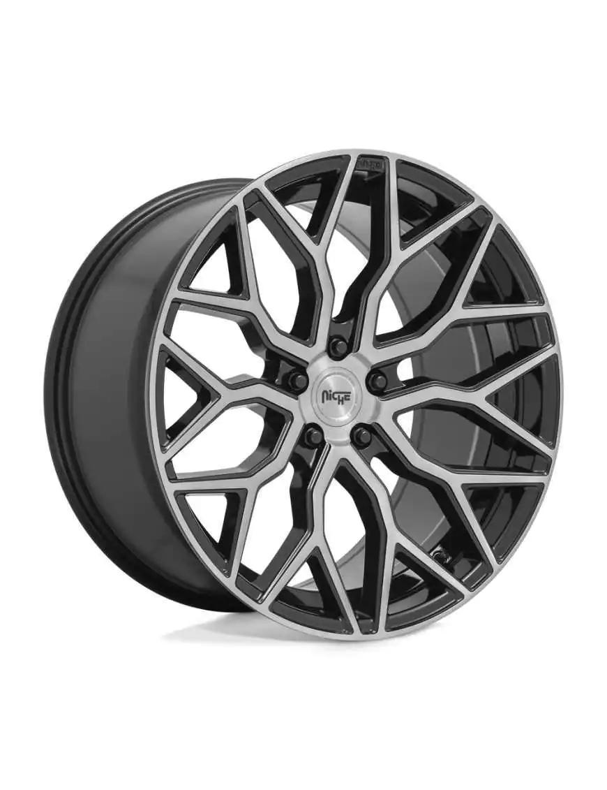 Felga aluminiowa M262 Mazzanti Gloss Black Brushed Face Niche Road Wheels