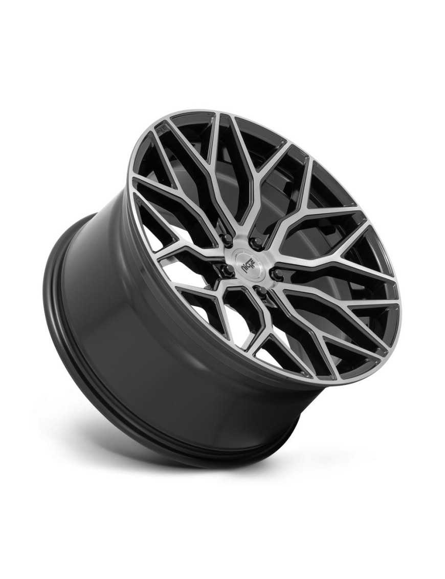 Felga aluminiowa M262 Mazzanti Gloss Black Brushed Face Niche Road Wheels