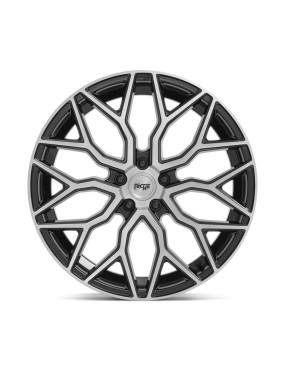 Felga aluminiowa M262 Mazzanti Gloss Black Brushed Face Niche Road Wheels