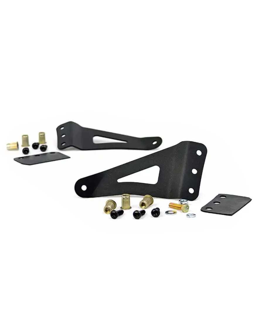 Mocowanie listwy LED 50" nad przednią szybą Rough Country Mocowanie listwy LED 50" nad przednią szybą Rough Country