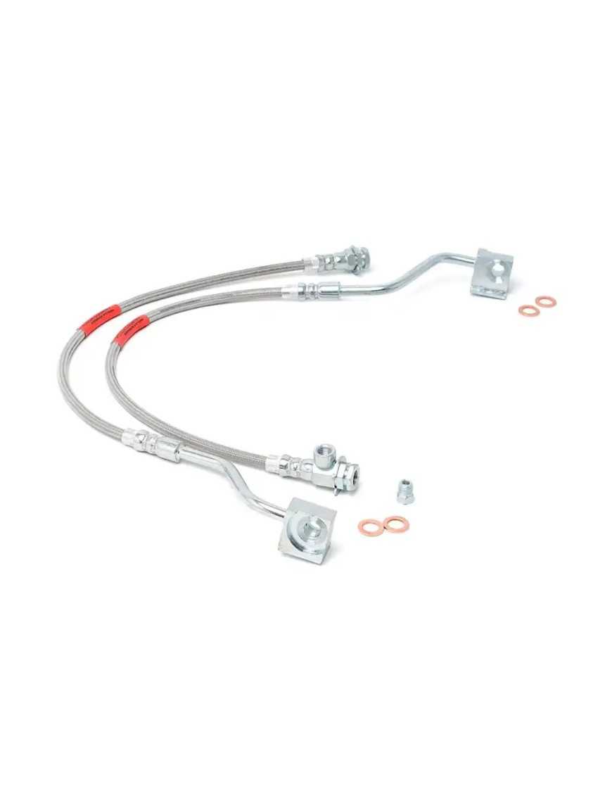 Przewody hamulcowe przedłużone przód Rough Country Lift 4-6" Przewody hamulcowe przedłużone przód Rough Country Lift 4-6"