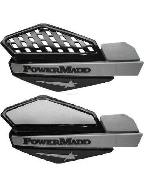 Osłony na dłonie POWERMADD BLACK/SILVER | Szekla4x4.pl Osłony na dłonie POWERMADD BLACK/SILVER | Szekla4x4.pl