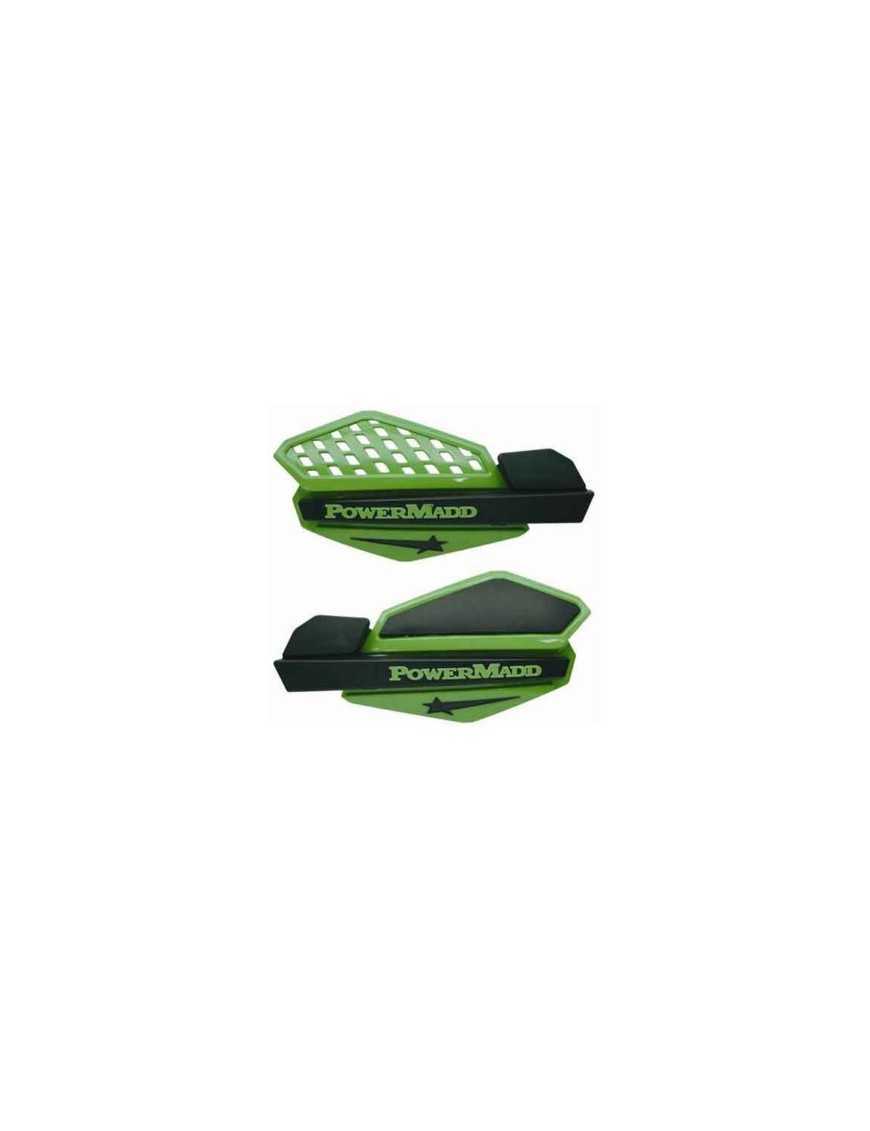 Osłony na dłonie POWERMADD BLACK/GREEN | Szekla4x4.pl Osłony na dłonie POWERMADD BLACK/GREEN | Szekla4x4.pl