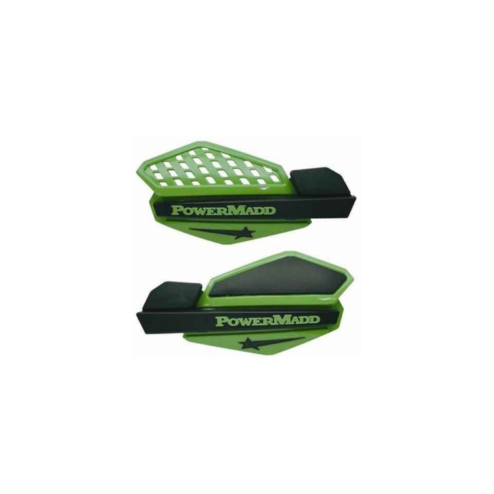 Osłony na dłonie POWERMADD BLACK/GREEN