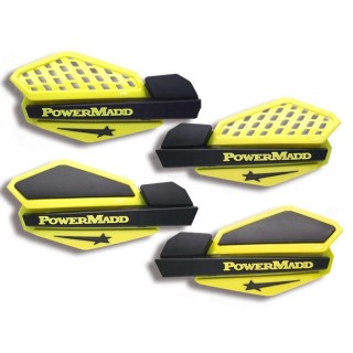 Osłony na dłonie POWERMADD BLACK/YELLOW