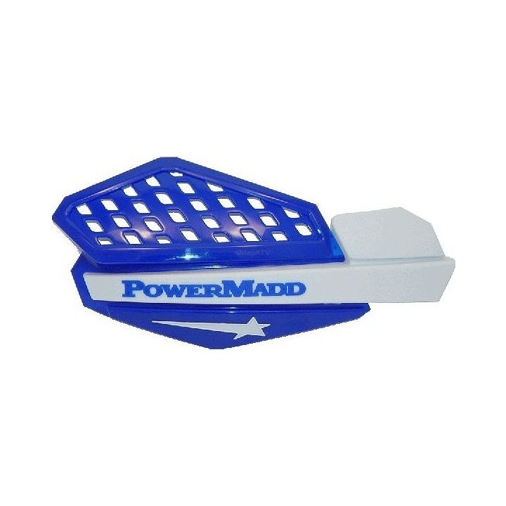 Osłony na dłonie POWERMADD BLUE/WHITE