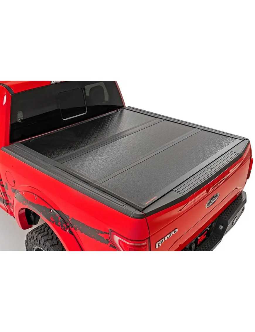 Twarda pokrywa paki tri-fold niski profil Rough Country 6'7" Twarda pokrywa paki tri-fold niski profil Rough Country 6'7"
