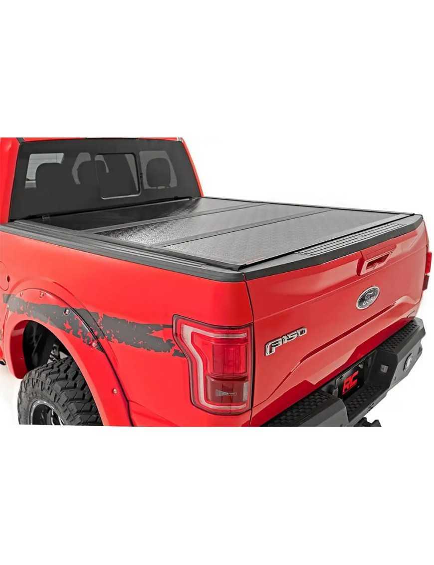 Twarda pokrywa paki tri-fold niski profil Rough Country 6'7" Twarda pokrywa paki tri-fold niski profil Rough Country 6'7"