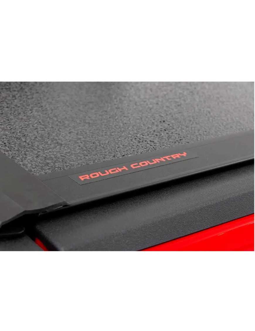 Twarda pokrywa paki tri-fold niski profil Rough Country 6'7" Twarda pokrywa paki tri-fold niski profil Rough Country 6'7"