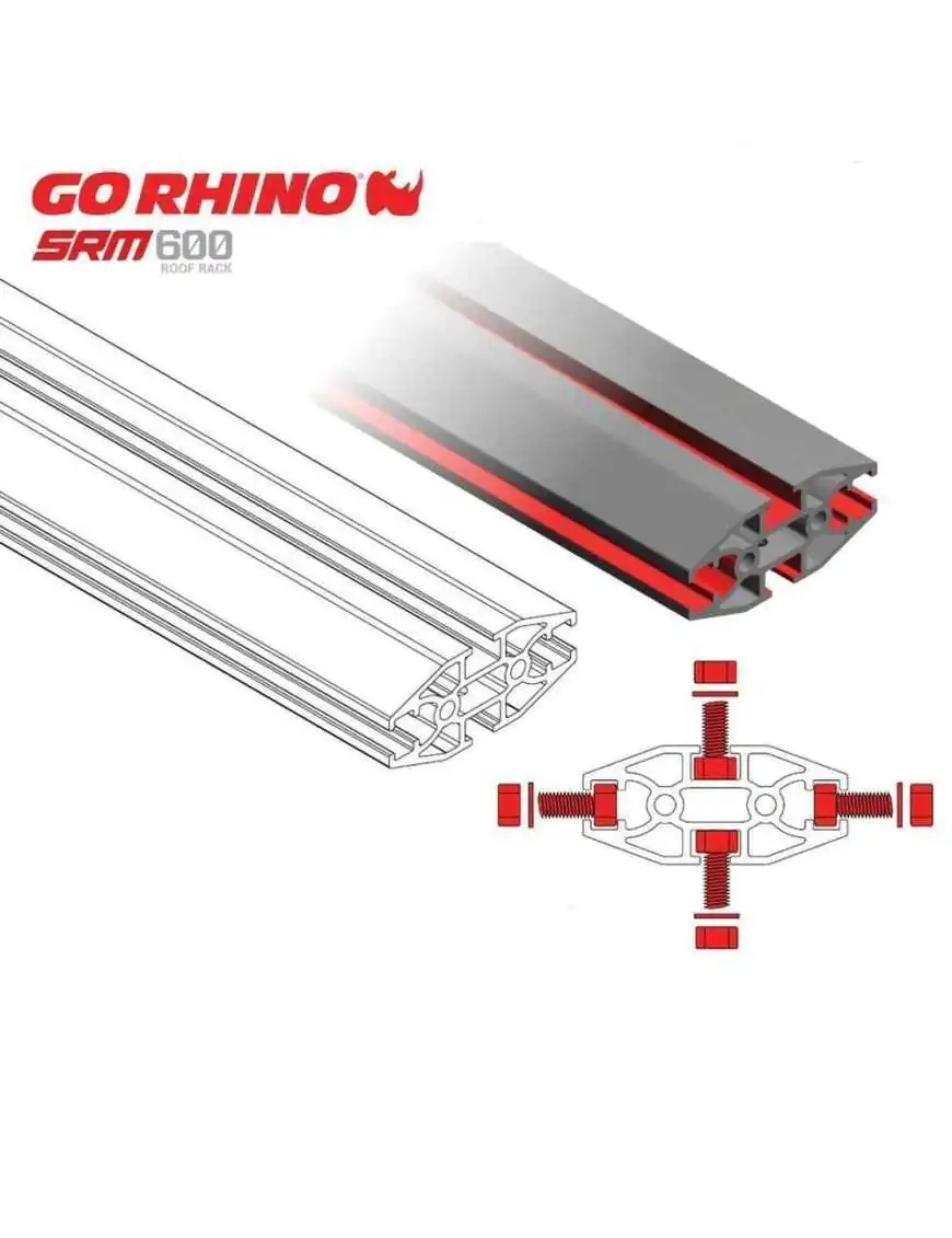 Bagażnik na pakę Go Rhino SRM600 65"