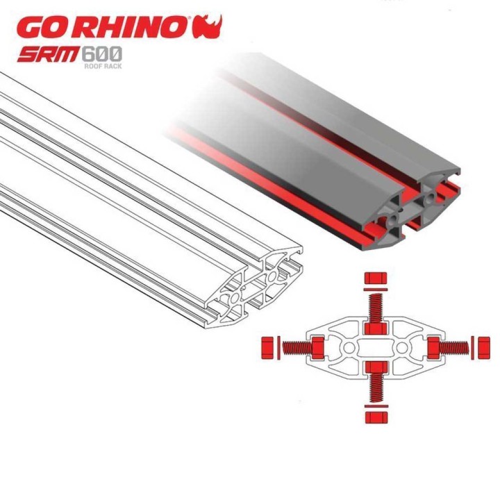 Bagażnik dachowy Go Rhino SRM600 75"