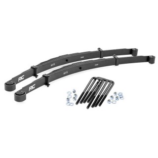 Resory piórowe z U-boltami tył Rough Country Lift 3,5"
