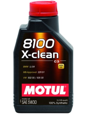 MOTUL 8100 X-CLEAN FE 5W30 C2/C3 1L