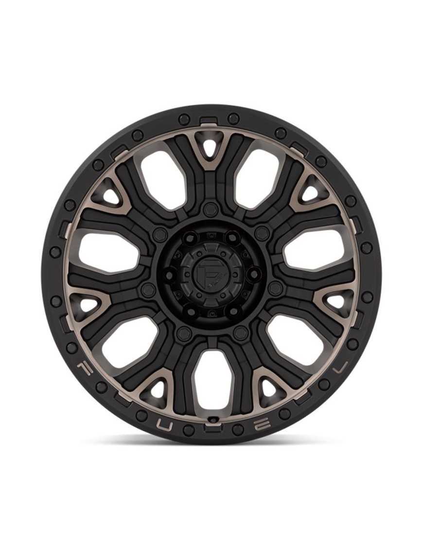 Felga aluminiowa D824 Traction Matte Black W/ Double Dark Tint Fuel