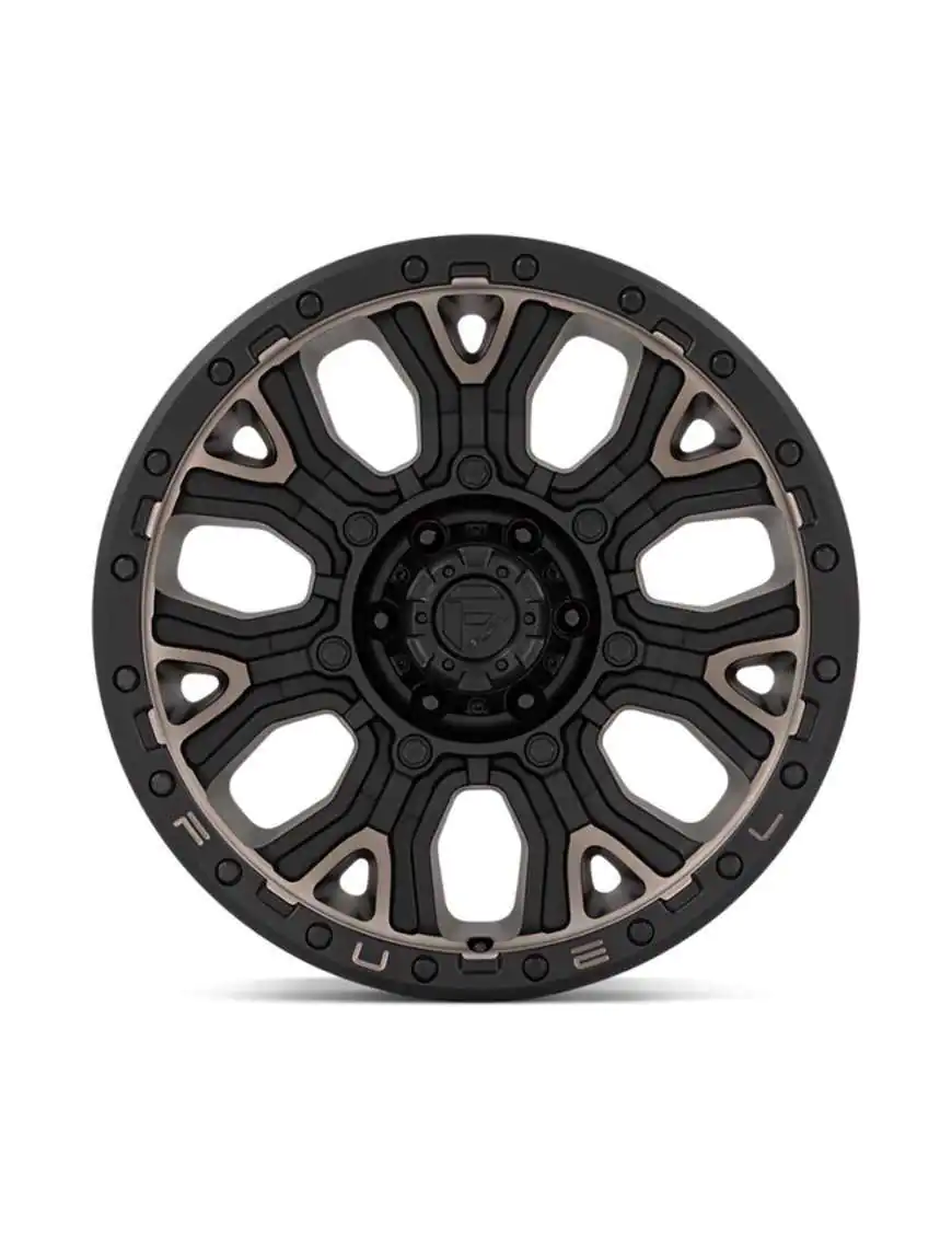 Felga aluminiowa D824 Traction Matte Black W/ Double Dark Tint Fuel