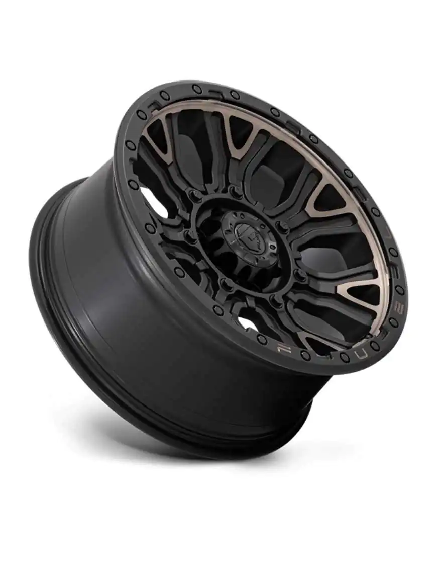 Felga aluminiowa D824 Traction Matte Black W/ Double Dark Tint Fuel