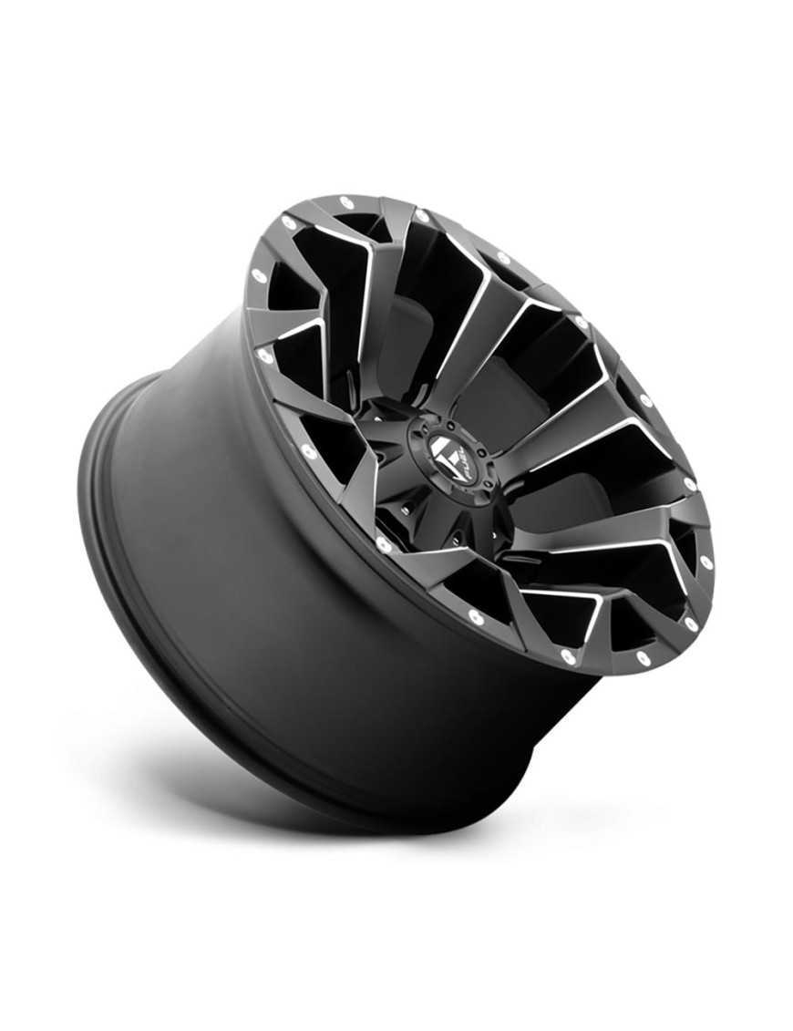 Felga aluminiowa D546 Assault Matte Black Milled Fuel Felga aluminiowa D546 Assault Matte Black Milled Fuel