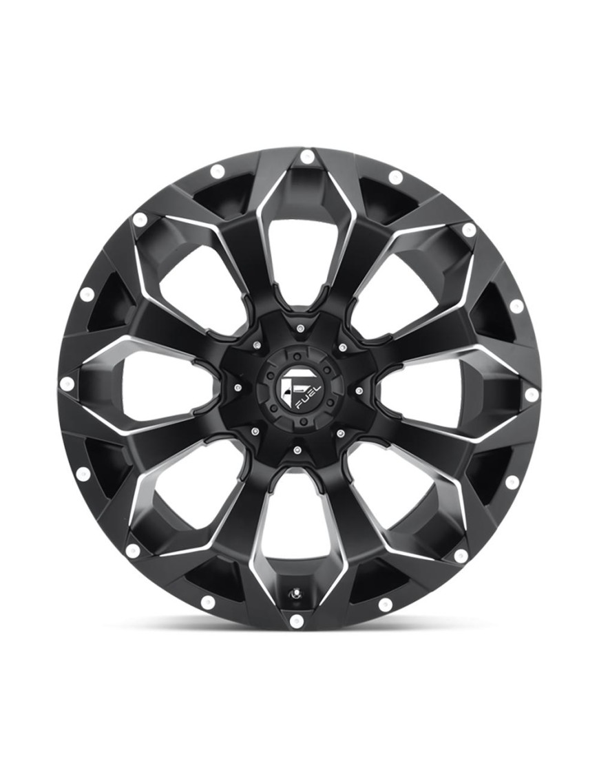 Felga aluminiowa D546 Assault Matte Black Milled Fuel