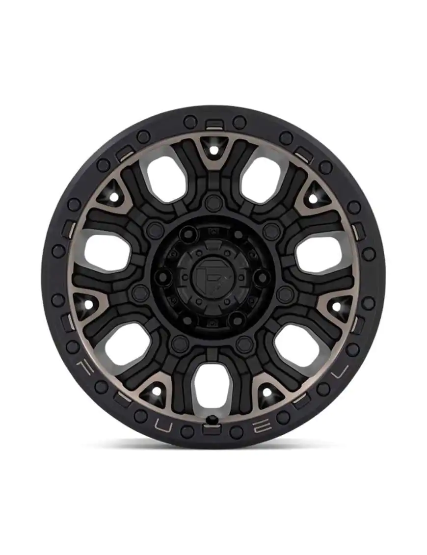 Felga aluminiowa D824 Traction Matte Black W/ Double Dark Tint Fuel