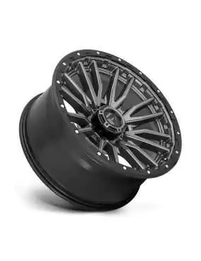 Felga aluminiowa D680 Rebel Matte GUN Metal Black Bead Ring Fuel