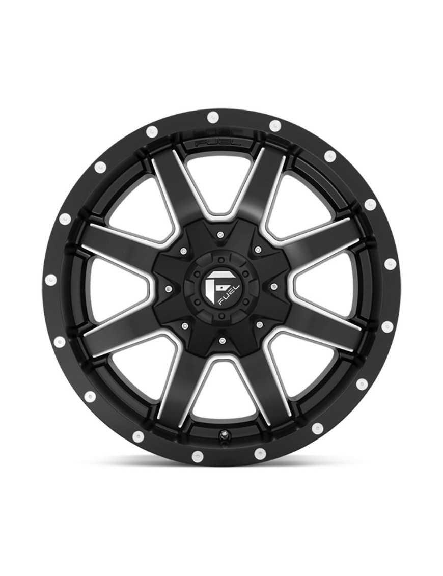 Felga aluminiowa D538 Maverick Matte Black Milled Fuel