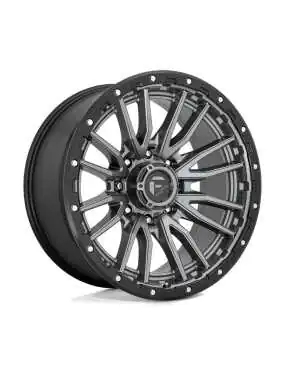 Felga aluminiowa D680 Rebel Matte GUN Metal Black Bead Ring Fuel