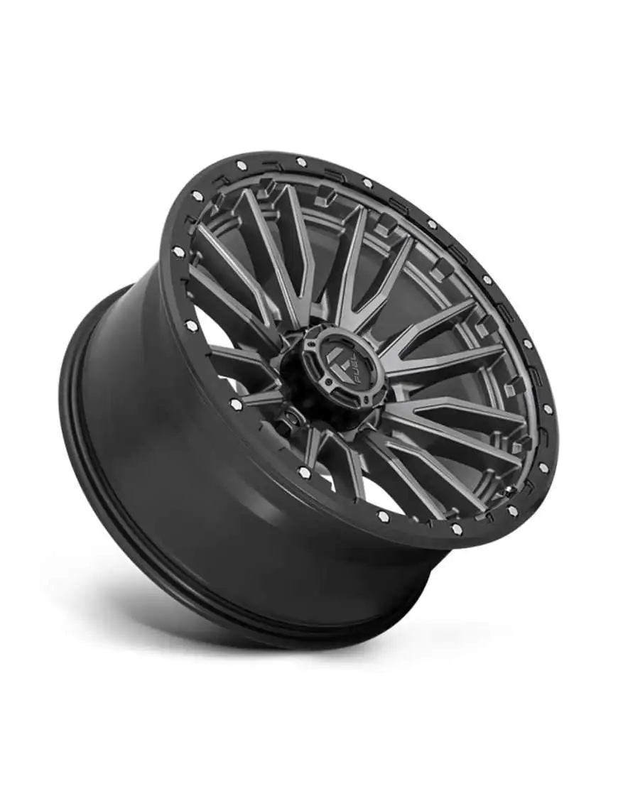 Felga aluminiowa D680 Rebel Matte GUN Metal Black Bead Ring Fuel