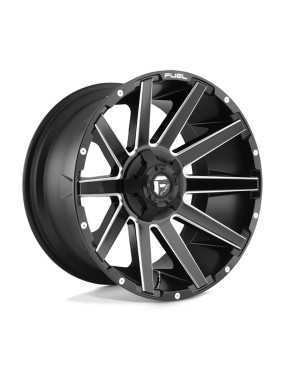Felga aluminiowa D616 Contra Matte Black Milled Fuel