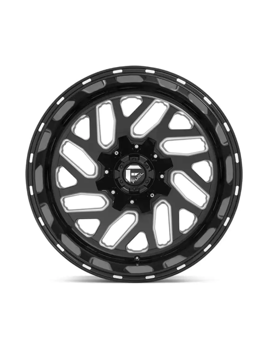 Felga aluminiowa D581 Triton Gloss Black Milled Fuel