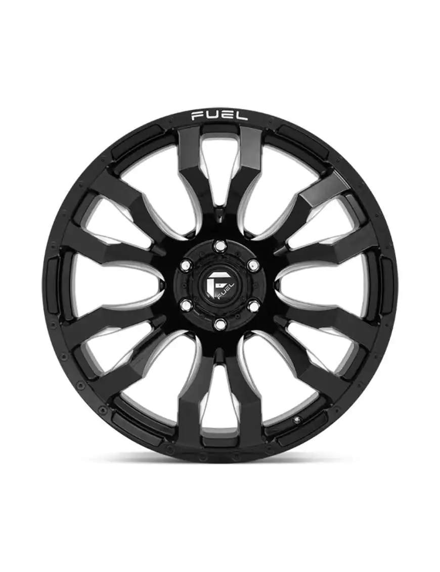 Felga aluminiowa D673 Blitz Gloss Black Milled Fuel