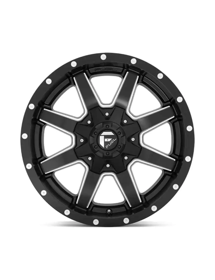 Felga aluminiowa D538 Maverick Matte Black Milled Fuel