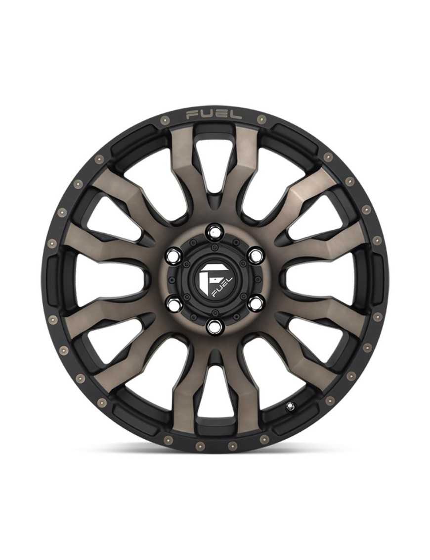Felga aluminiowa D674 Blitz Matte Black Double Dark Tint Fuel