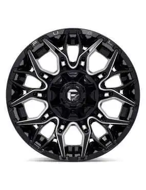 Felga aluminiowa D769 Twitch Glossy Black Milled Fuel