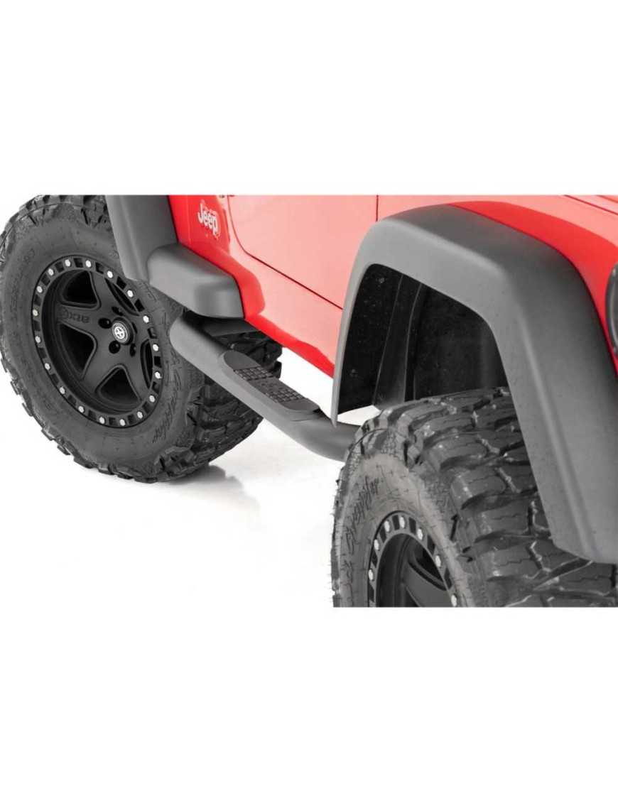 Progi, stopień boczny Rough Country Nerf Steps