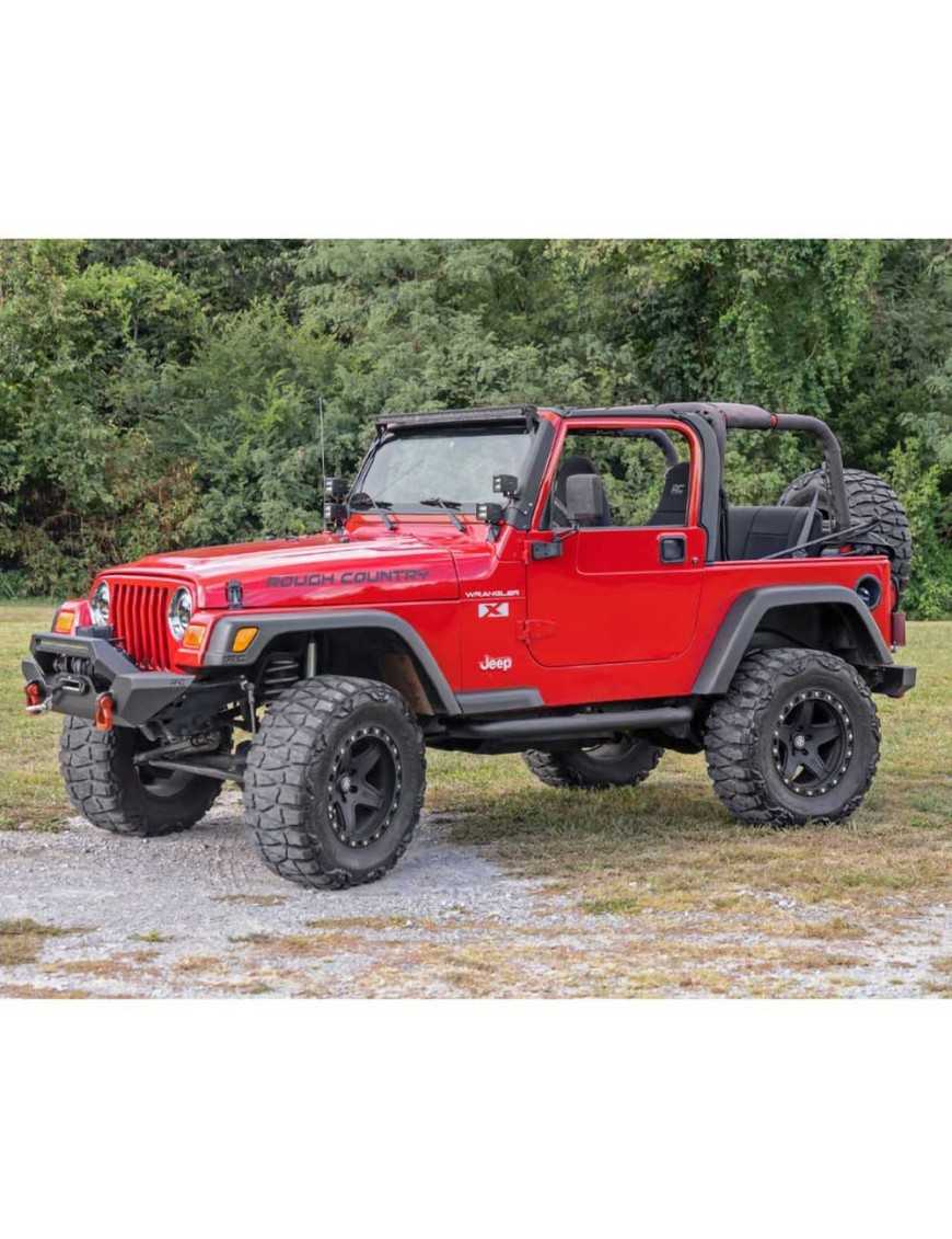 Progi, stopień boczny Rough Country Nerf Steps