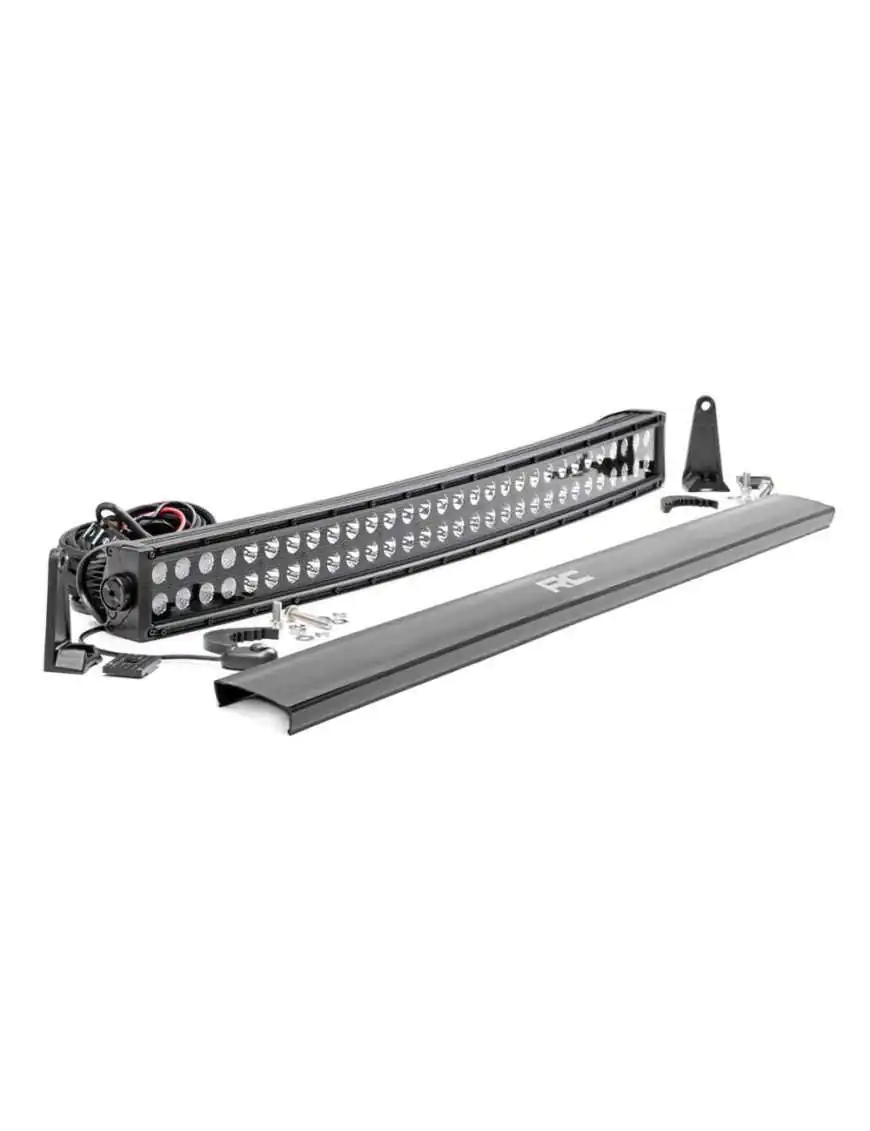 Listwa LED 30" podwójna zakrzywiona spot/flood Rough Country Black Series