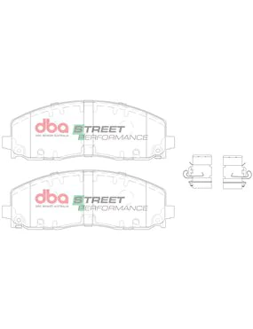 Brake Pads Street Performance Front Axle Wrangler jl