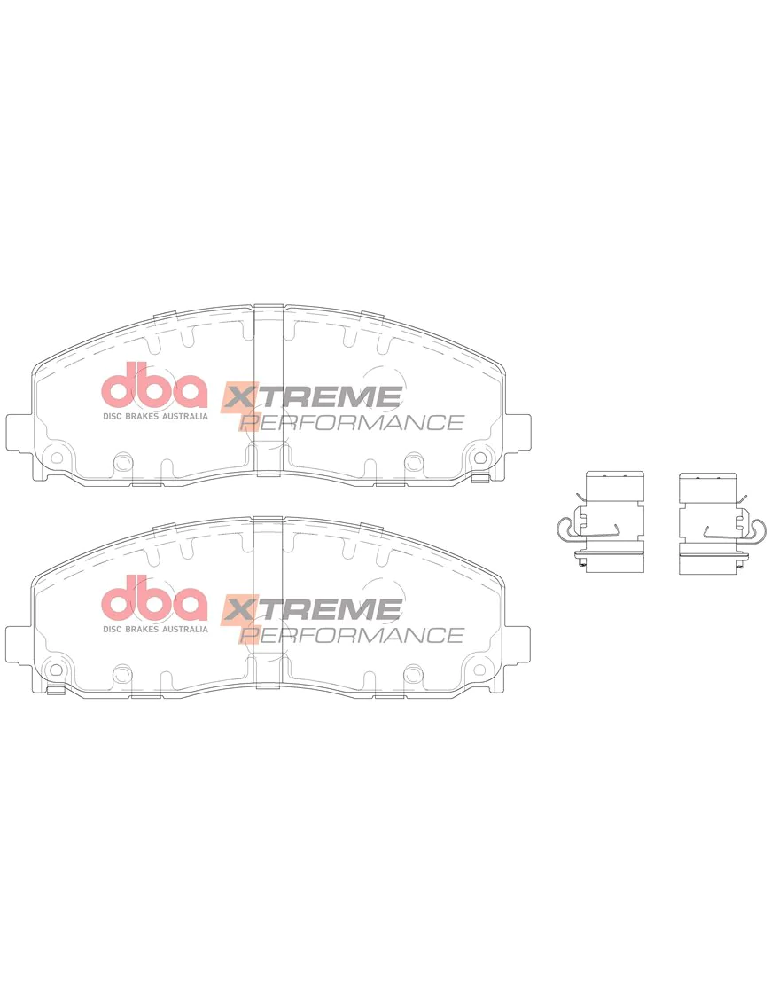 Brake Pads Xtreme Performance | Front Axle