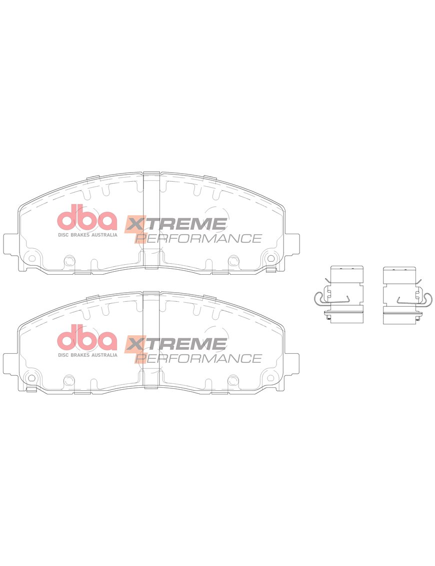 Klocki przód DBS Xtreme Performance Wrangler JL JLU