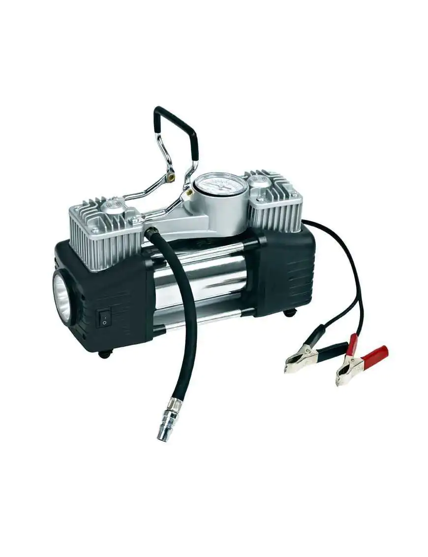 Two-cylinder Escape Compressor 60 l/min with LED light