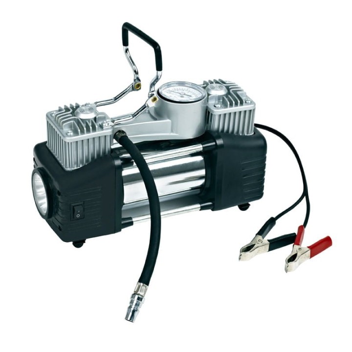 Kompresor dwutłokowy Escape 60 l/min z lampką LED