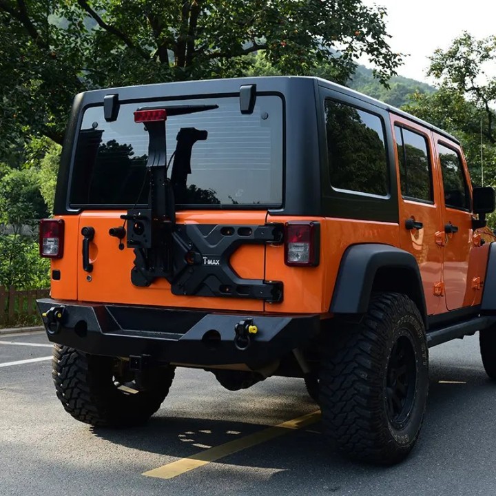 Mocowanie koła zapasowego wzmocnione regulowane do Wrangler JK JKU