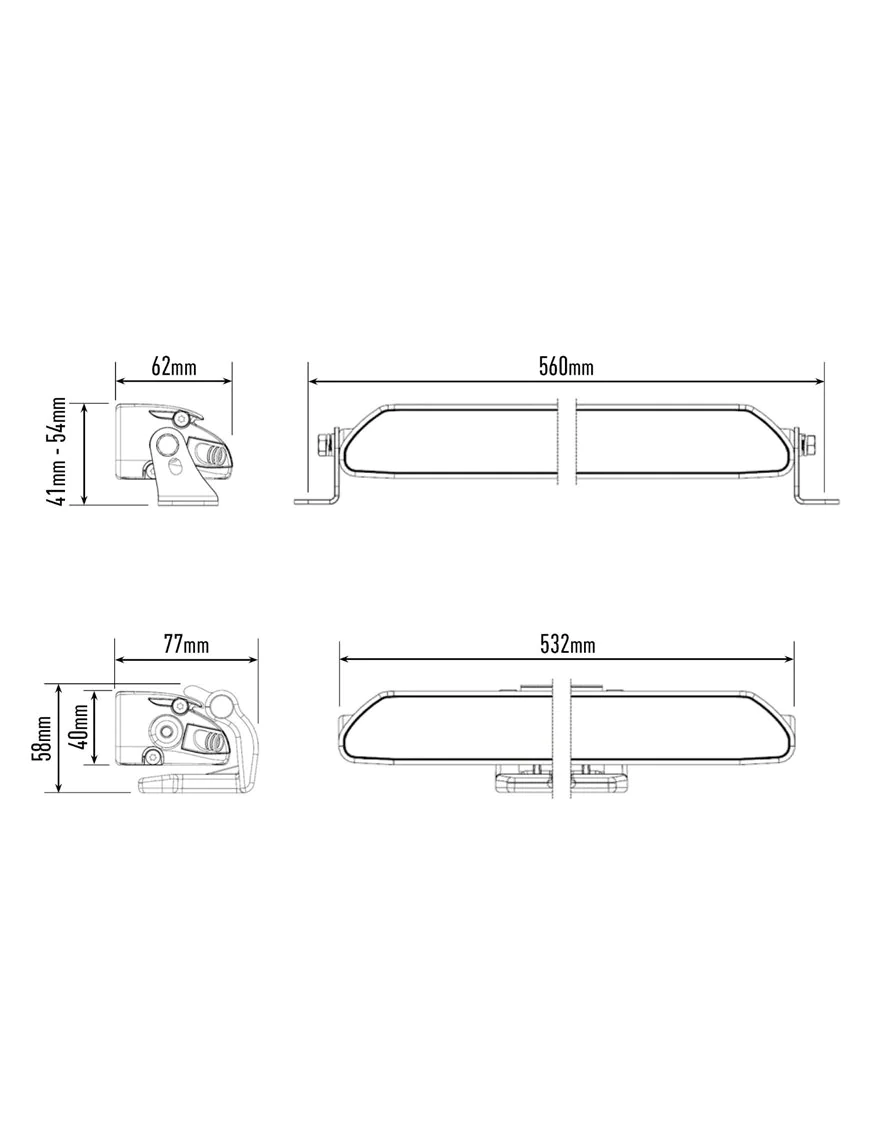 LAZER Linear 18 Elite+ panel led