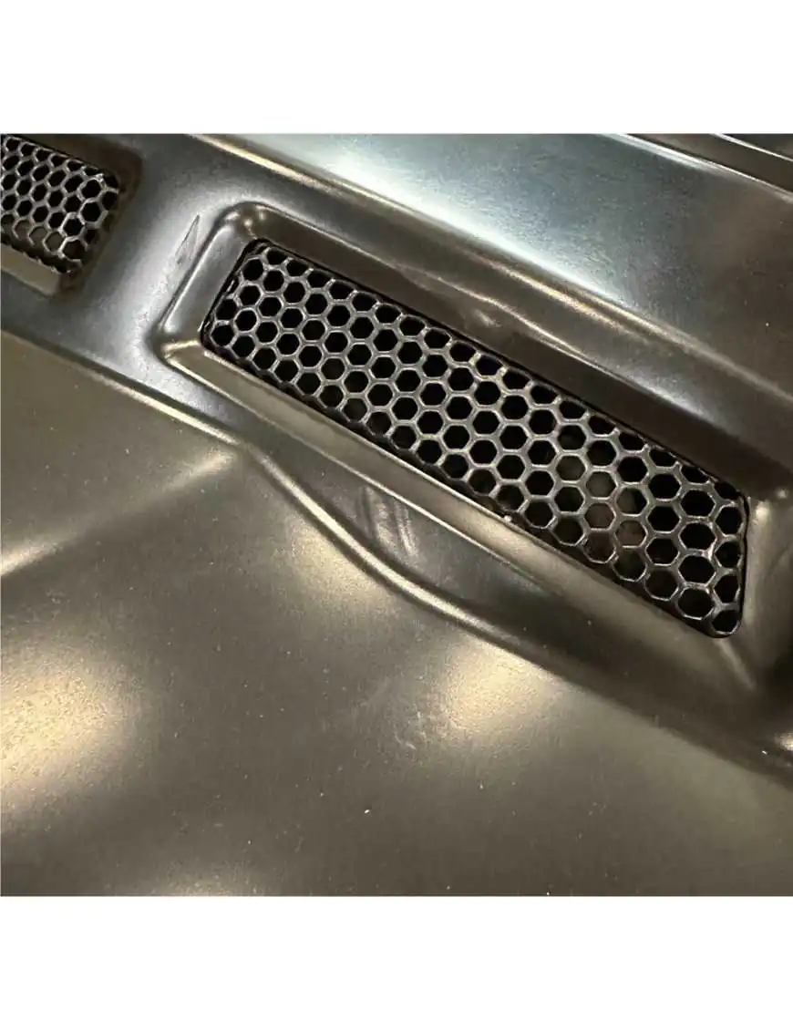 Maska stalowa przód matte black OFD Avenger Bonnet
