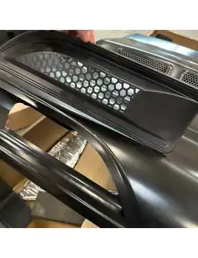 Maska stalowa przód matte black OFD Avenger Bonnet