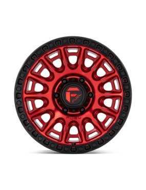 Felga aluminiowa D834 Cycle Candy RED W/ Black Ring Fuel