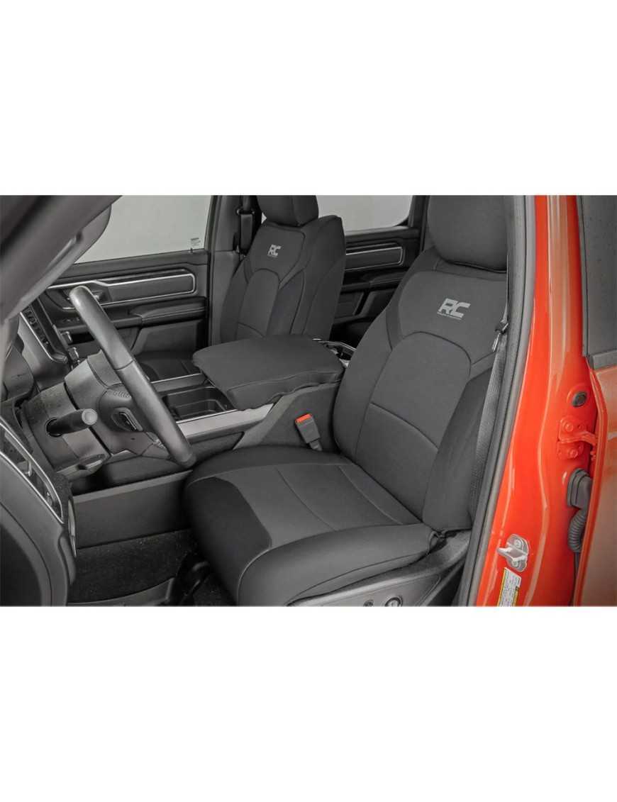 Komplet pokrowców na fotele neoprene black Rough Country